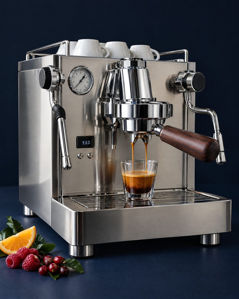Espresso parzone na ekspresie kolbowym